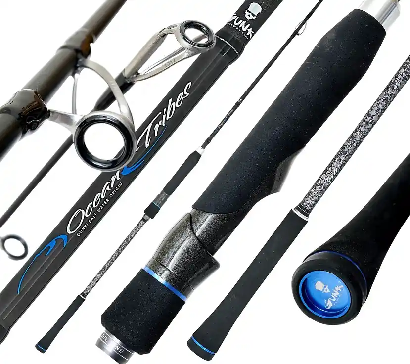 Gunki Pergető bot Ocean Tribes Jig S 1,90m XH 160g Speciale Aanbieding