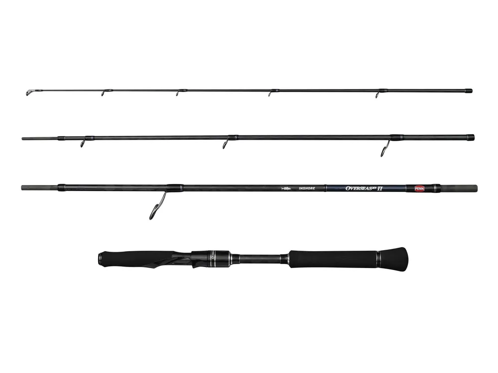 PENN Overseas XT II Inshore 7ft6 8-32g 4pcs pergető horgászbot Shop Nu