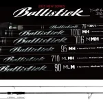 Yamaga Blanks Yamaga Ballistick 95mh 2.876m 8-50g Fuji Sic K Titanium Nieuw