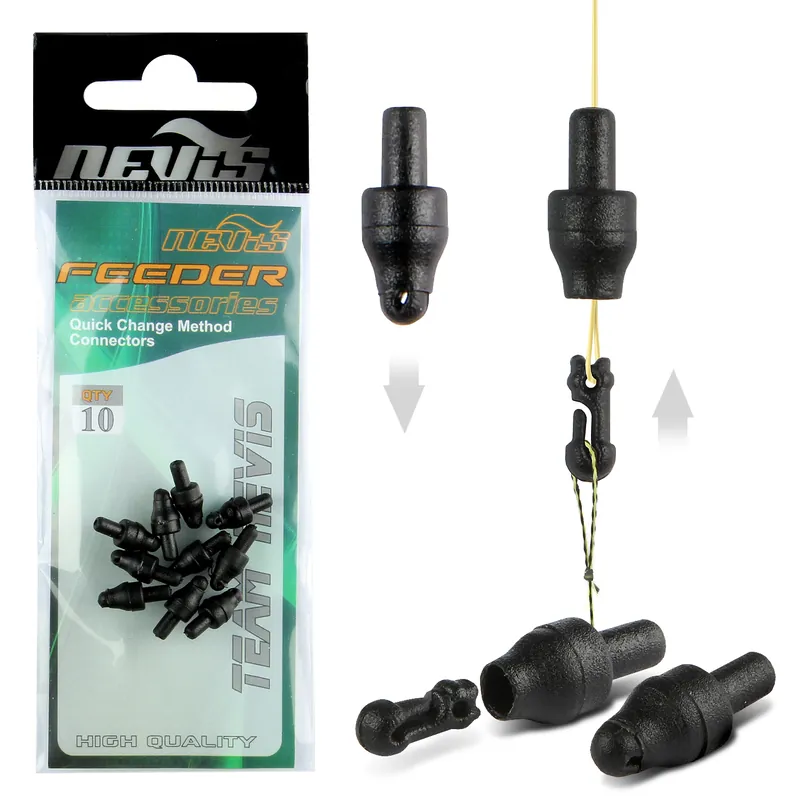 Nevis Method feeder gyorscsatlakozó 10db/cs Rechtstreeks Van De Fabrikant