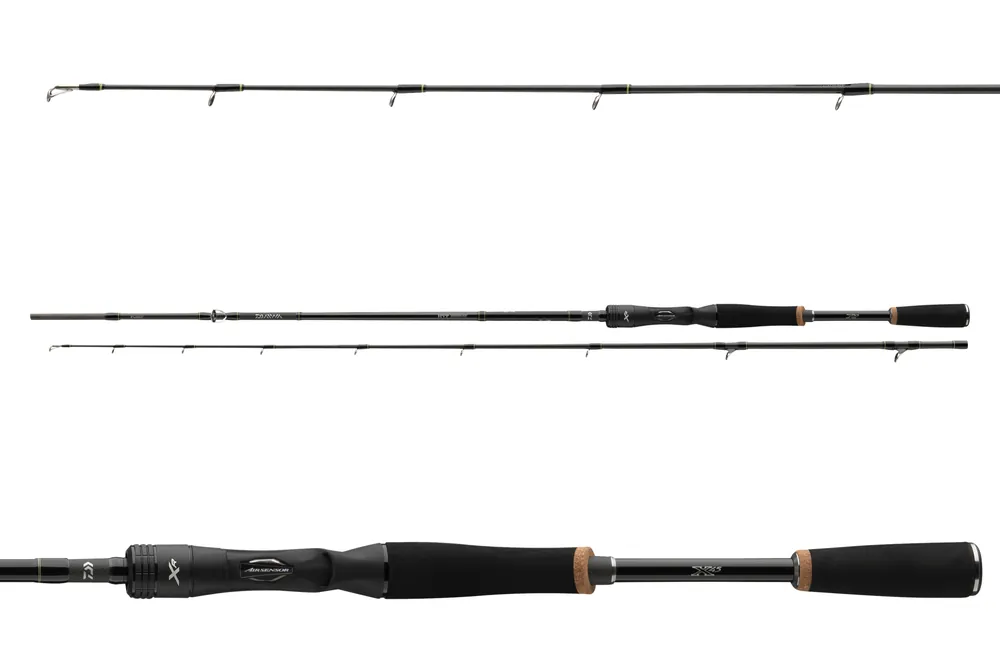 Speciale Aanbieding Daiwa Prorex XR Vertical Baitcast 642M (2sct, 14-35g, 1.90m)