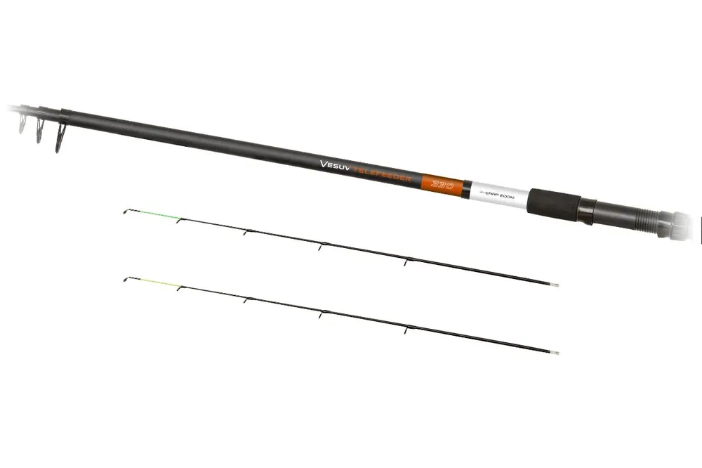 Koopje CZ Vesuv Telefeeder horgászbot, 330 cm, 40-90 g, 6+3 részes