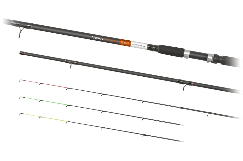 Op = Op CZ Vesuv Feeder horgászbot, 390 cm, 70-140 g, 3+3 részes