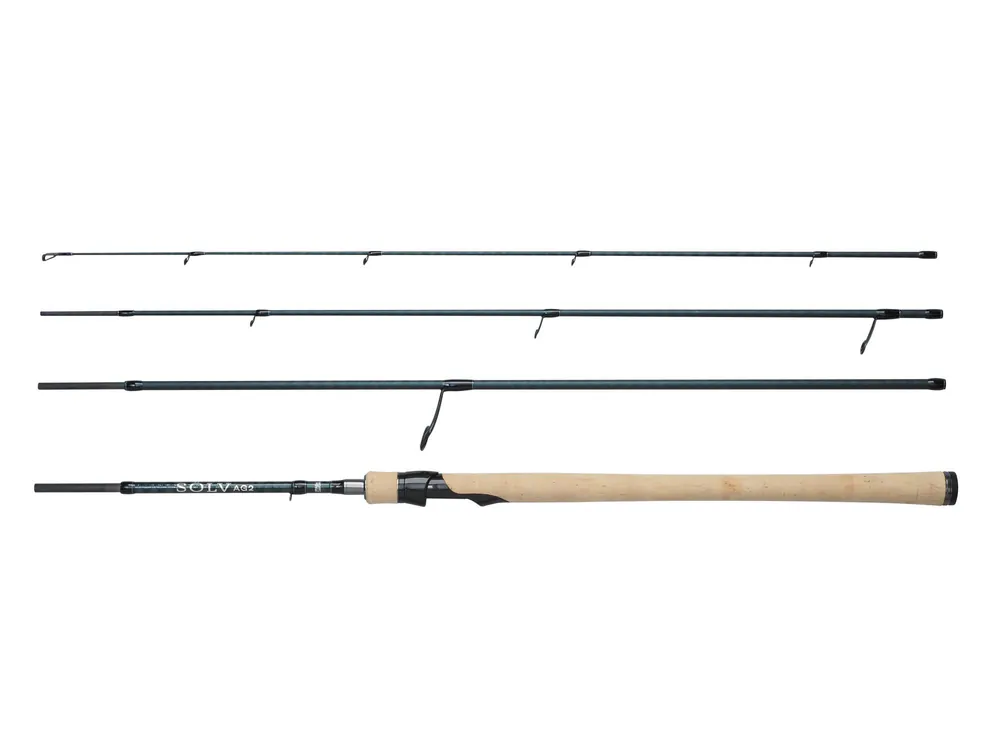 Flitsaanbieding Abu Garcia Abu SÖLV AG2 334 15-45g 4 részes pergető horgászbot