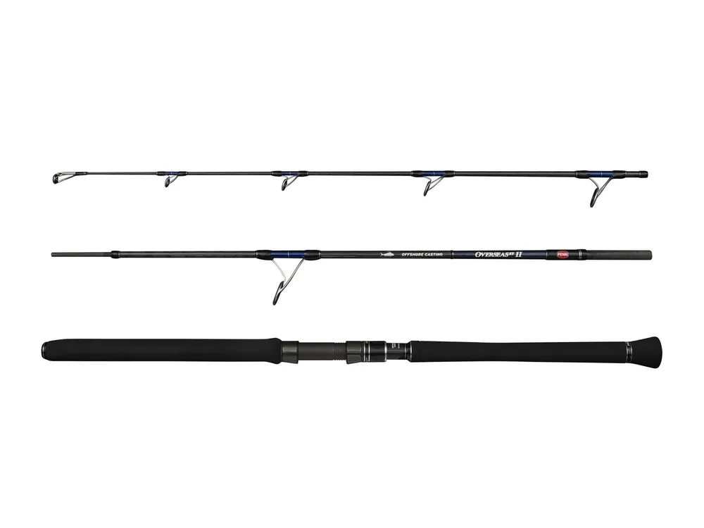 PENN Overseas XT II Offsh Cast 7ft 50lb 3pcs pergető horgászbot Laatste Kans