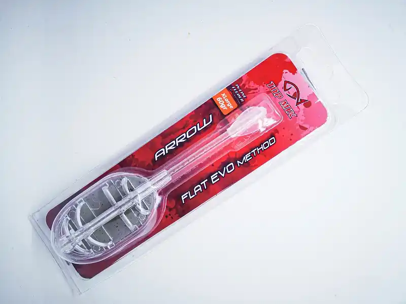 TOP MIX Arrow Flat EVO method feeder kosár - XL 60g Premium