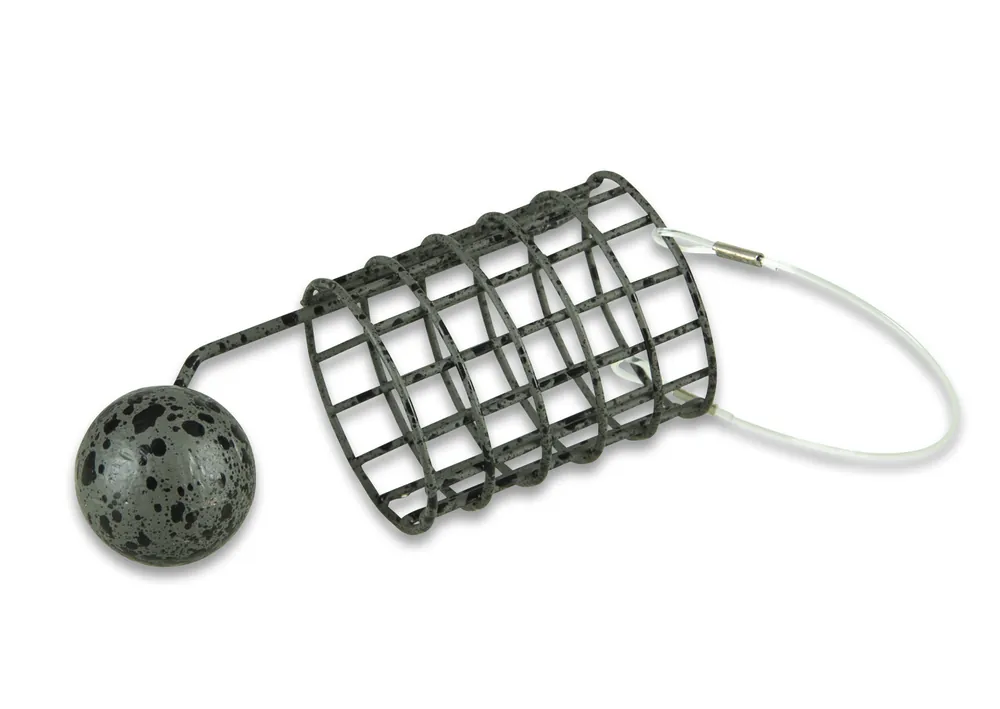 Lage Prijs MS RANGE feeder etetőkosár rozsdamentes acél zöld / 60g / 27X32mm