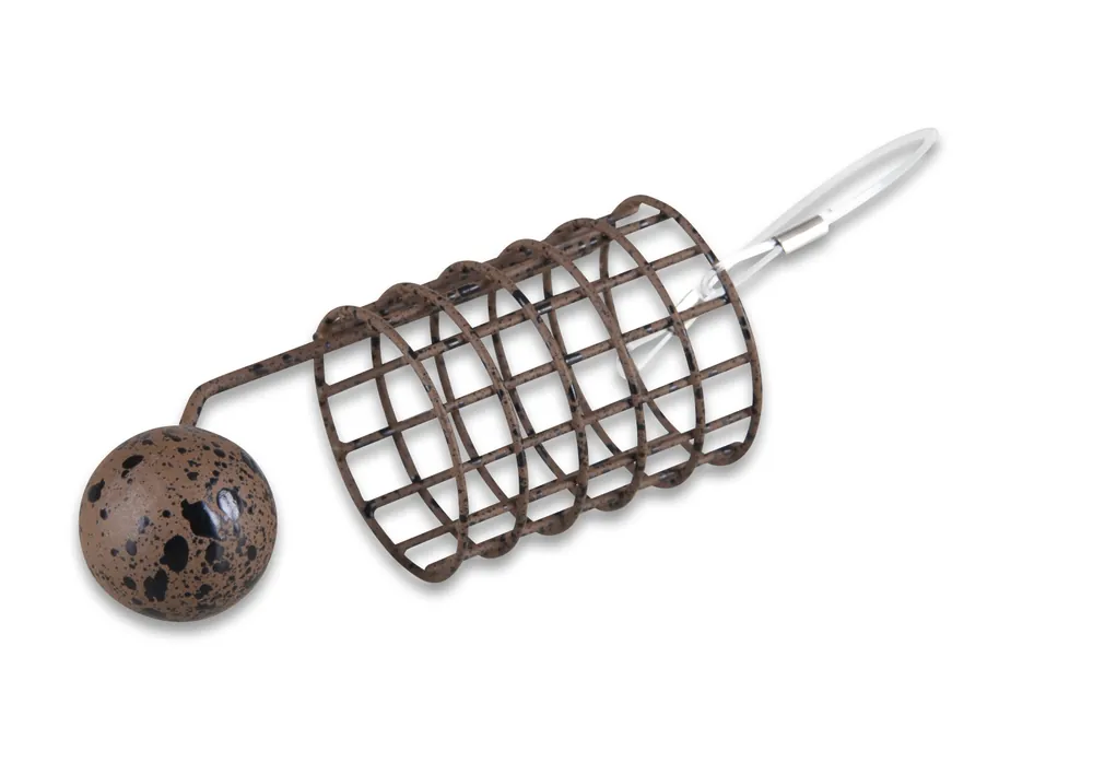 Beste Prijs MS RANGE feeder etetőkosár rozsdamentes acél barna / 80g / 27X32mm