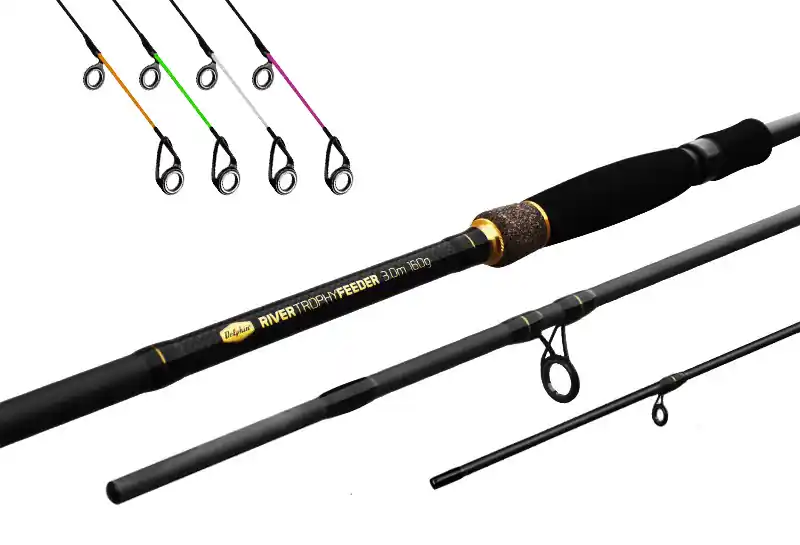 Goedkoop Delphin Spicc CarbonGlass LIGHT River Trophy 300/320cm (narancs)
