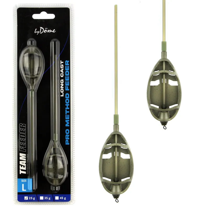 By Döme TF Long Cast Pro Method Feeder kosár 35g 2db/cs Beperkte Voorraad