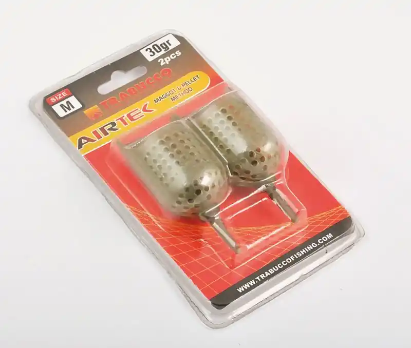 Trabucco Airtek Maggot & pellet method M/40g 2db, method kosár Betaalbaar
