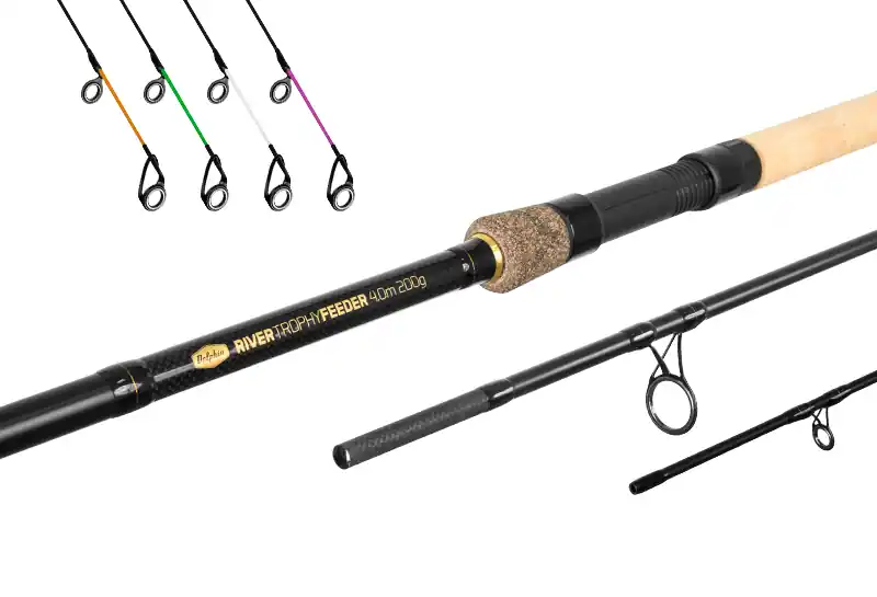 Delphin Spicc CarbonGlass MEDIUM River Trophy 360/400cm (zöld) Shop Nu