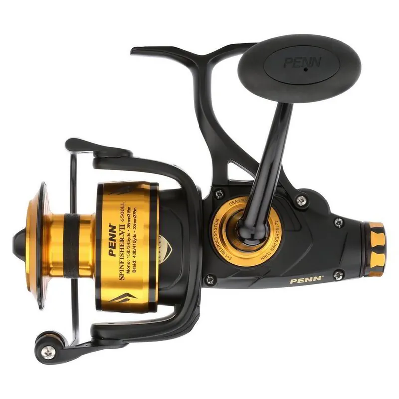 PENN SSVII6500LL SPINFISHER VII LL nyeletőfékes harcsázó orsó Rechtstreeks Van De Fabrikant
