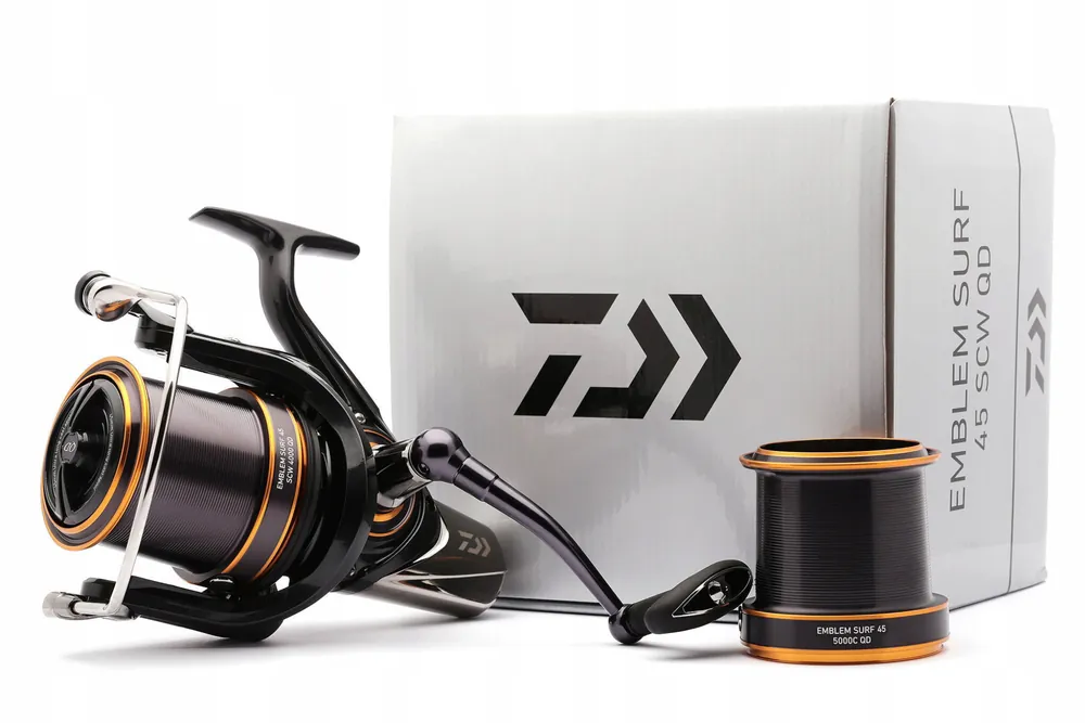 Daiwa 23 Emblem Surf 45 SCW QD Merkproduct