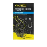 Avid Carp ARMOROK HOOKS - CURVE SIZE 8 BARBLESS horog Rechtstreeks Van De Fabrikant