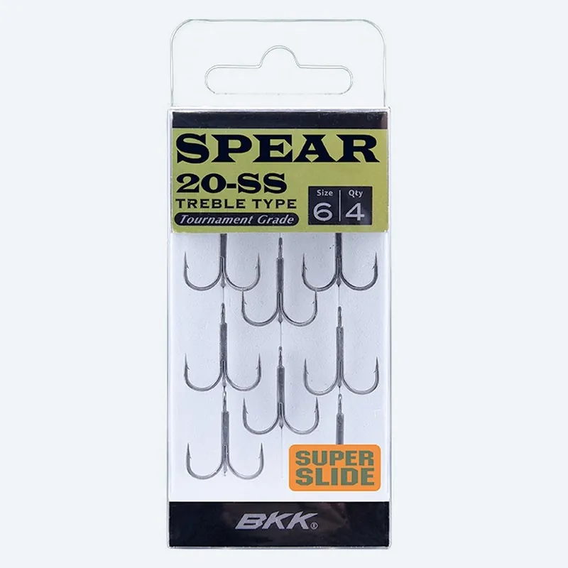 BKK Spear-20 Ss Hármashorog 12 8db/csomag Rechtstreeks Van De Fabrikant
