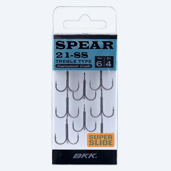 BKK Spear-21 Ss Hármashorog 1/0 5db/csomag Korting