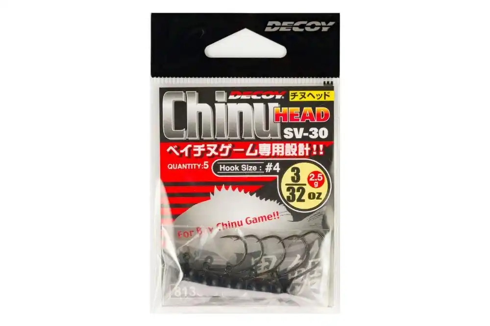 Jig Fej Decoy Sv-30 Chinu Head 2 3.5g Gratis Retour