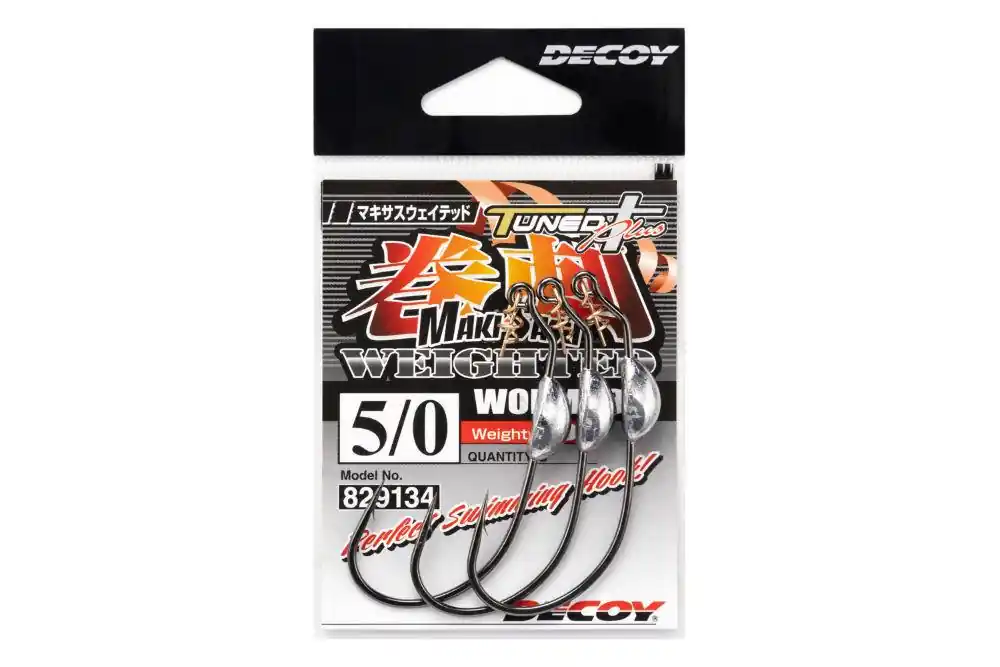 Offset Horog Súlyozott Decoy Worm 130makisasu 5/0 1.5g Goedkoop