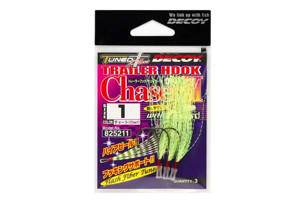 Trailer Horog Decoy Th-3 Hook Chaser Chart 1/0 Gecertificeerd