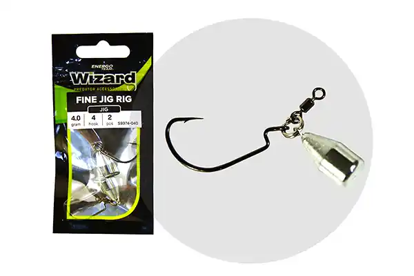 Wizard Fine Jig Rig 10G 1 2/db/cs horog Express Levering