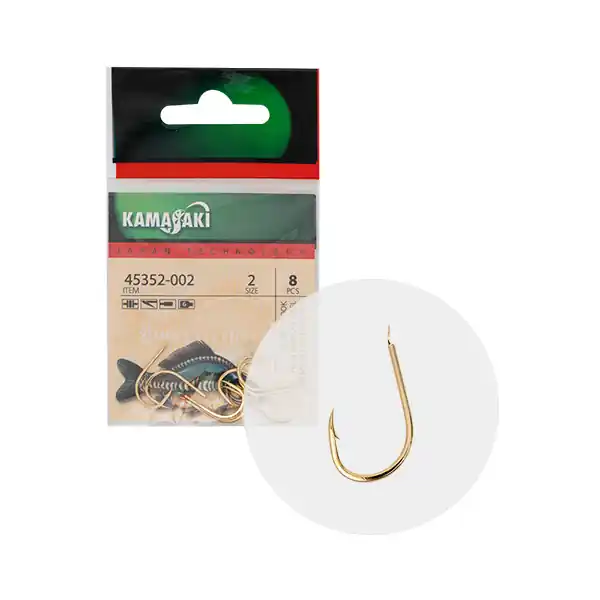 Kamasaki Carbon Horog P807g Nr 08 Csomagolt (12db) Hete Deal