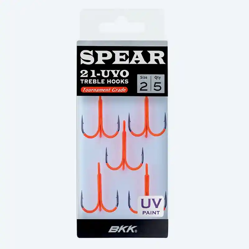 Gecertificeerd BKK SPEAR-21 UVO 2/0 5 db/csomag horog