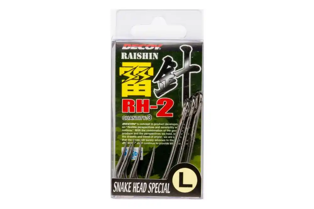Kétágú Horog Decoy Rh-2 Raishin Snake Head Special L Laatste Kans