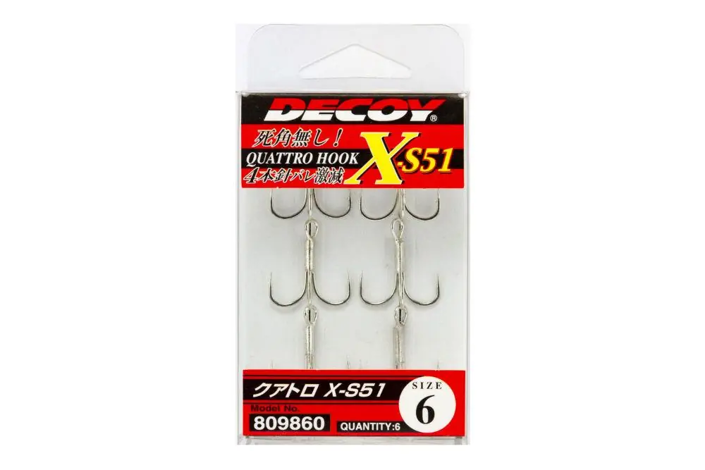 Négyágu Horog Decoy Quattro X-S51 8 Betaalbaar