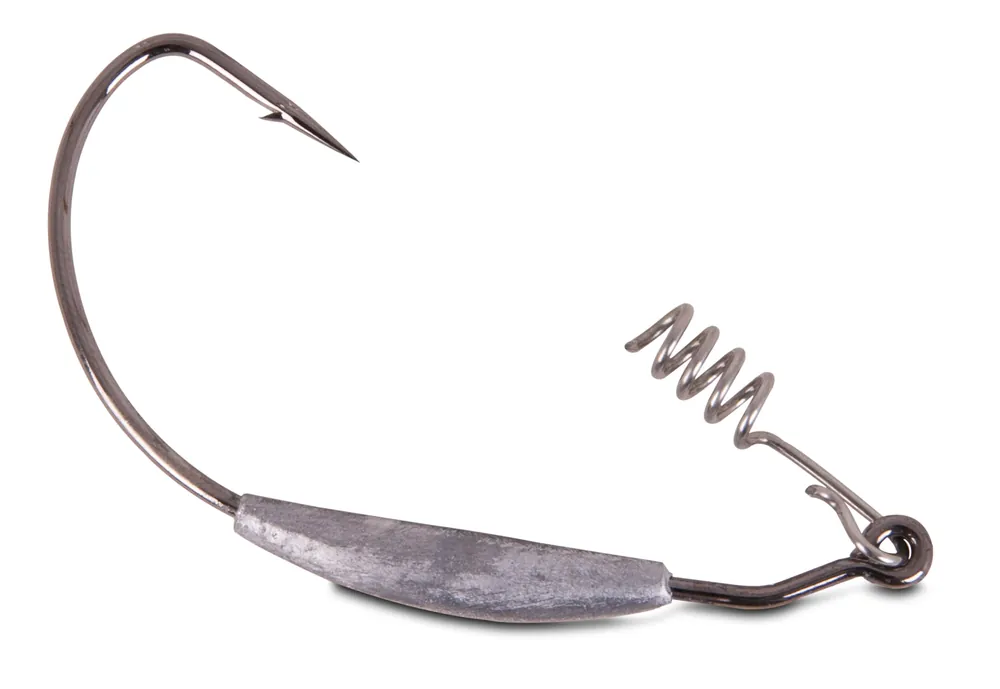 Finale Uitverkoop IRON CLAW Belly Weighter offset horog / 2/0 / 2g / 3db