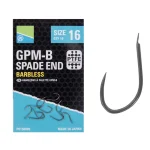 Direct Verzonden Preston GPM-B SPADE END szakáll nélküli horog - 12