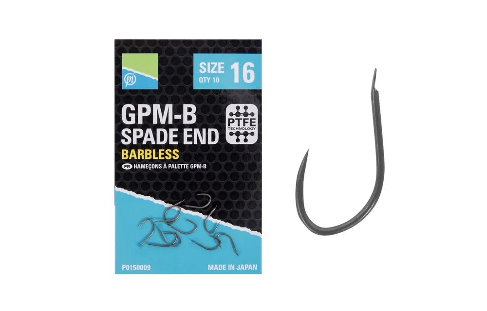 Op = Op Preston GPM-B SPADE END szakáll nélküli horog - 16