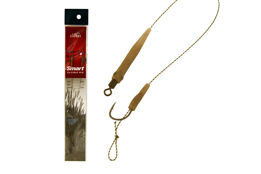 Actieprijs Carp Expert Classic Boilie Rig 4 előkötött előke