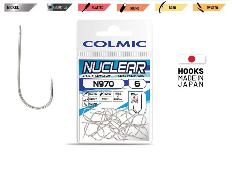 Colmic Nuclear N970 Nickel 10 Gereduceerde Prijs