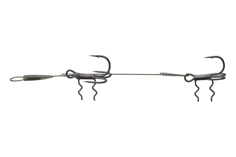 Snelle Levering Daiwa Prorex Double Stinger ( M, 5.0cm, 2+2)