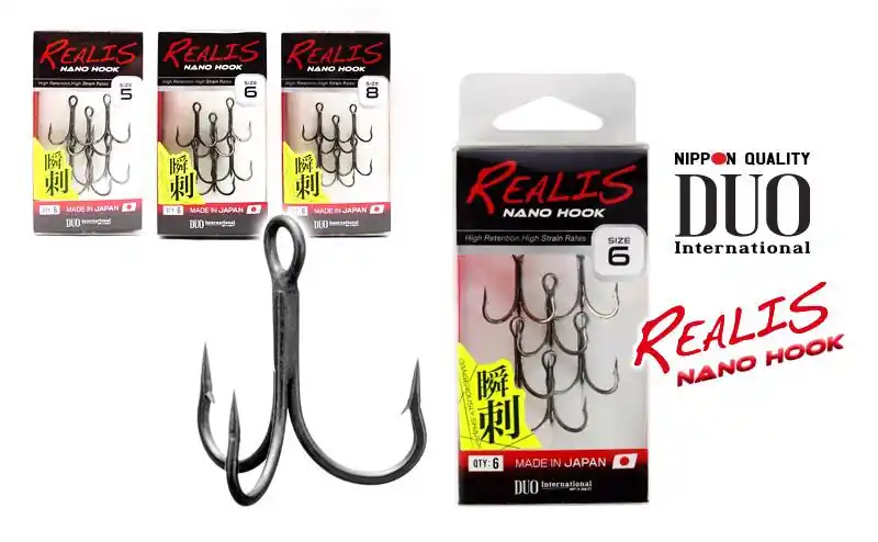 Duo Realis Nano Hármas Horog 6 Seizoensaanbieding
