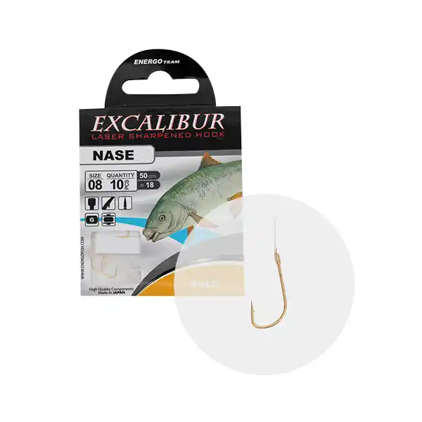Excalibur Kötött Horog Bolo, Gold No.10 Must-Have