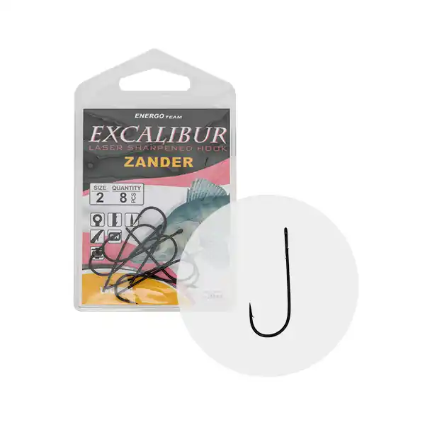 Lage Prijs Excalibur Horog Zander Worm 1