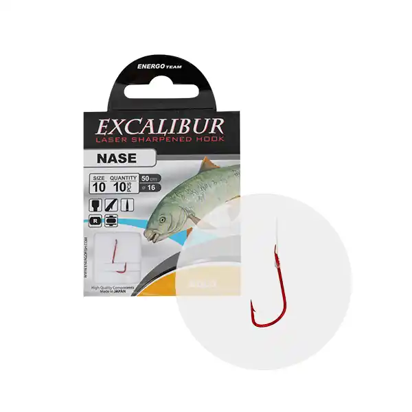 Goedkoop Excalibur Kötött Horog Bolo, Red No.14