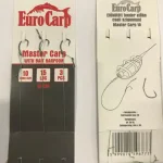 Eurocarp Előkötött feeder előke csaliszigonnyal Master Carp-10 10cm 15lbs Lage Prijs