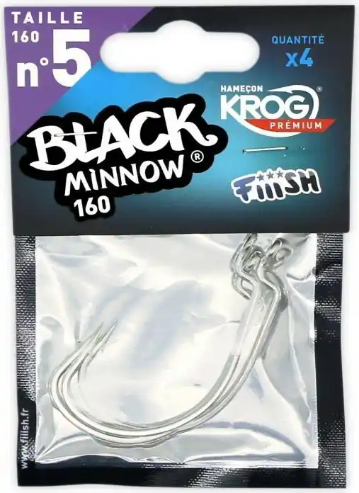 FIIISH Offset horog (4db) 160-as BM-hoz, Krog Premium, VMC Alleen Vandaag