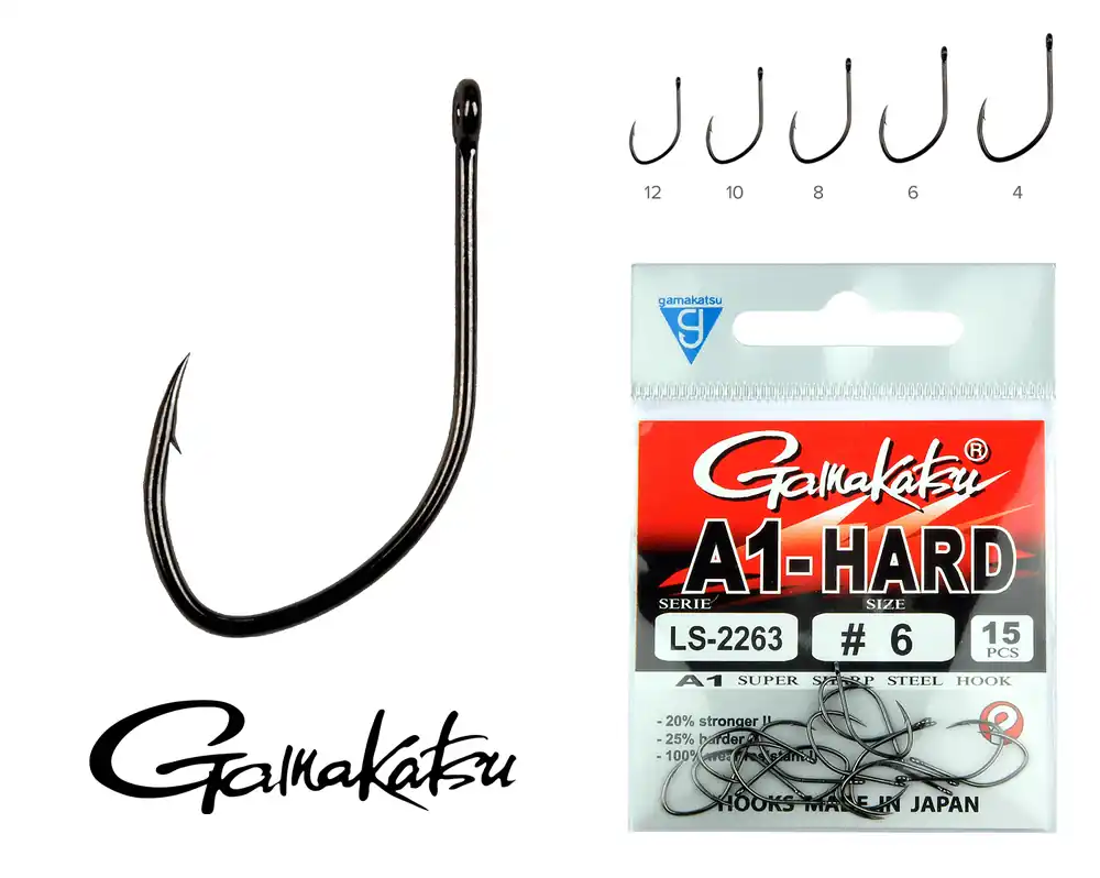 Gamakatsu LS-2263NSB/006 A1 15/cs. Populair