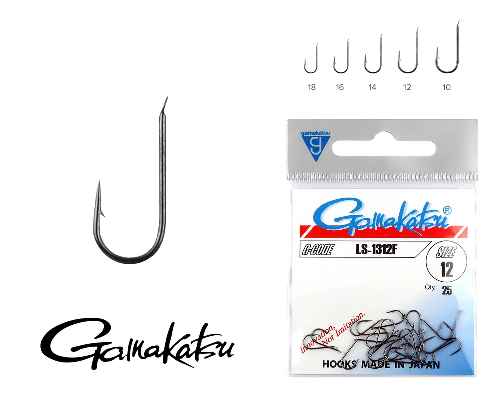 Gamakatsu LS-1312F/012 25/cs. Gecertificeerd