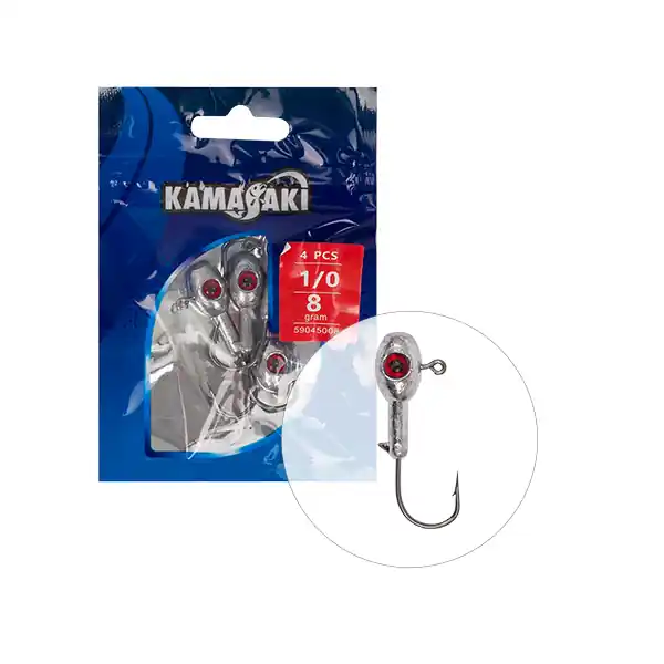 Nieuw Kamasaki Red Shot Jig Fej 6g 1 5db/csomag