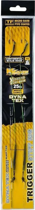 K-Karp Ready Rig Trigger Stiff 06/25lb 2db, horgos előke Bestseller