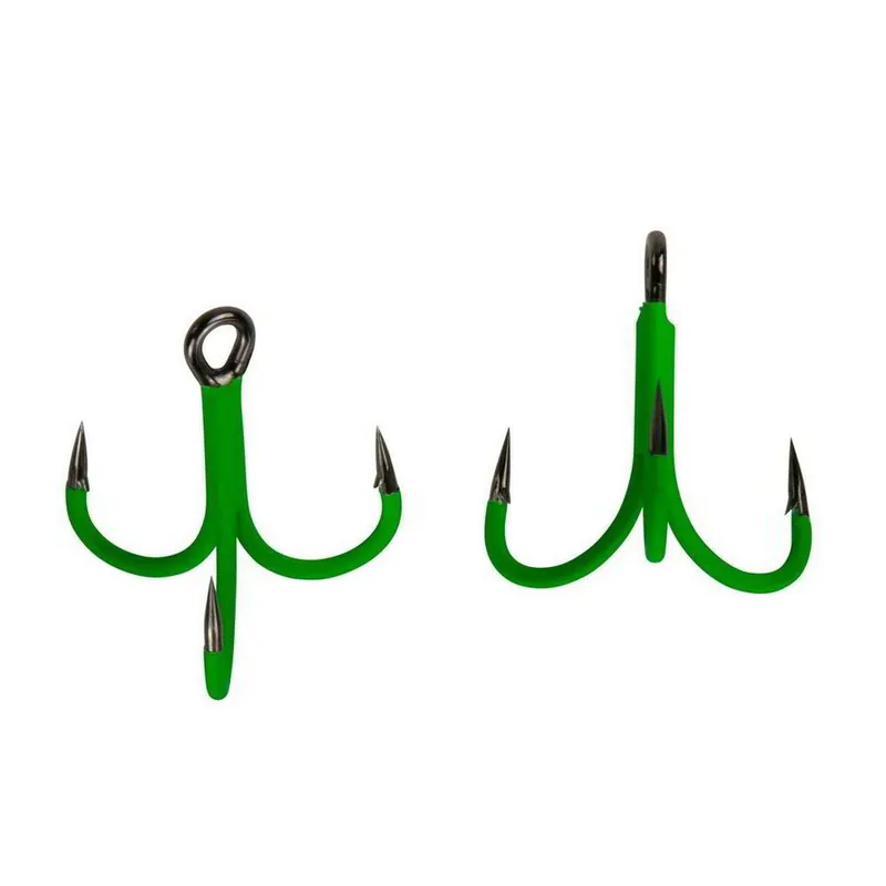 A-STATIC TREBLE 6x HOOK 3/0 4PCS hármashorog Laatste Versie