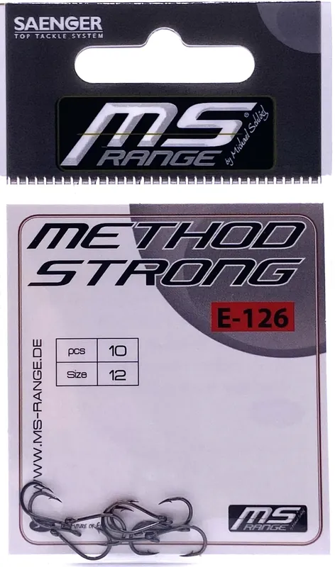 Favoriet MS RANGE E-126 method horog strong, extra erős / 12 / 10db