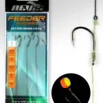 Actieprijs Nevis Feeder fonott előke 10, tüskével 3db/cs