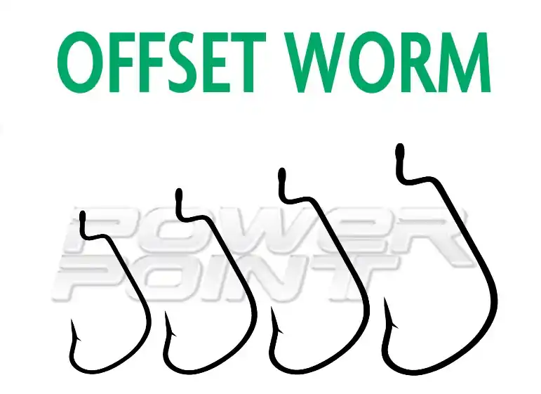 R.Offset Worm 2/0 horog Express Levering