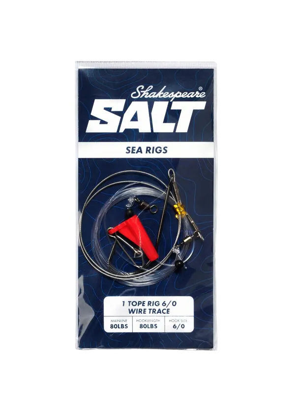 Merkproduct 1 Tope Rig 6/0 wire trace tengeri előkötött szerelék